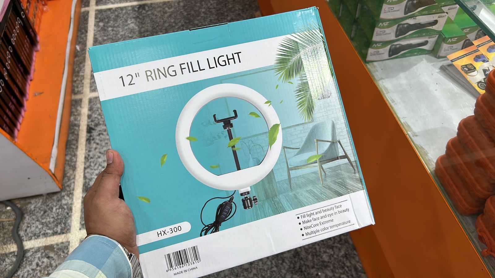 12" ringh light